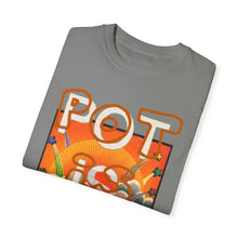 Load image into Gallery viewer, Fun Pot Unisex T-Shirt, Retro Graphic Tee, Gift for Cannabis Lovers, Summer Festival Wear, 420 Celebration Shirt
