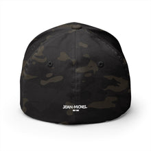 Load image into Gallery viewer, Camo Embroidered Cap - &#39;Crown&#39; Design by Jean-Michel, Stylish &amp; Versatile
