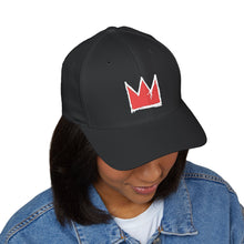 Load image into Gallery viewer, Camo Embroidered Cap - &#39;Crown&#39; Design by Jean-Michel, Stylish &amp; Versatile
