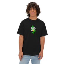 Load image into Gallery viewer, Relaxed Fit Tee, Blame Society Not God, Unisex Tshirt, Oversized Box Tee, Loose Fit Top, Graphic Tee for Men Women, Statement Tee

