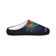 Load image into Gallery viewer, Men&#39;s Rainbow Love Heals Indoor Slippers
