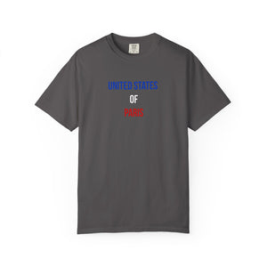 Garment-Dyed T-shirt - UNITED STATES OF PARIS Design