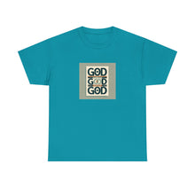 Load image into Gallery viewer, Inspirational Unisex Heavy Cotton Tee, Motivational Shirt, Faith-Based Apparel, Casual Outfit, Gift for Religious Celebrations

