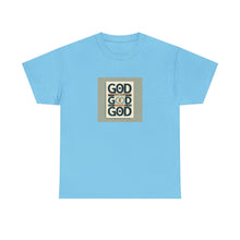 Load image into Gallery viewer, Inspirational Unisex Heavy Cotton Tee, Motivational Shirt, Faith-Based Apparel, Casual Outfit, Gift for Religious Celebrations
