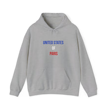 Load image into Gallery viewer, United States Paris Hoodie | Unisex Heavy Blend Sweatshirt
