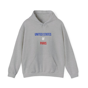 United States Paris Hoodie | Unisex Heavy Blend Sweatshirt