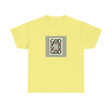 Load image into Gallery viewer, Inspirational Unisex Heavy Cotton Tee, Motivational Shirt, Faith-Based Apparel, Casual Outfit, Gift for Religious Celebrations
