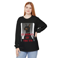 Load image into Gallery viewer, Guardian of Truth Unisex Long Sleeve T-Shirt - Dog Lover Apparel
