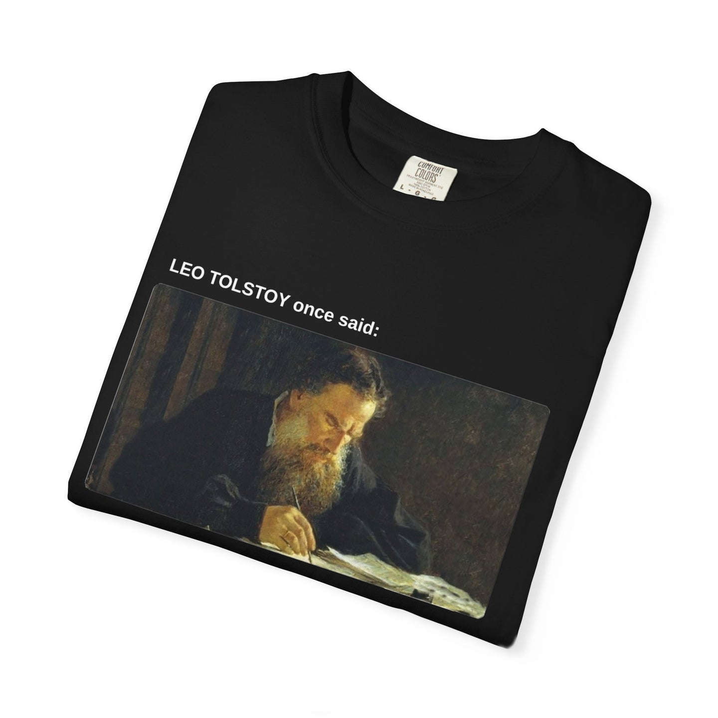LEO TOLSTOY Quote T-Shirt