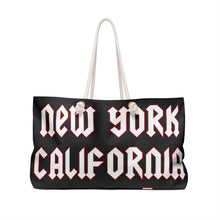 Load image into Gallery viewer, Urban Weekender Bag for Hip Hop Lovers | Travel Tote, Beach Bag, Gym Bag, Stylish Canvas Bag, Music Festival Essential
