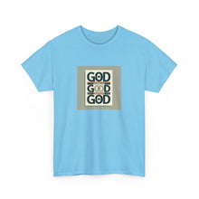 Load image into Gallery viewer, Inspirational Unisex Heavy Cotton Tee, Motivational Shirt, Faith-Based Apparel, Casual Outfit, Gift for Religious Celebrations
