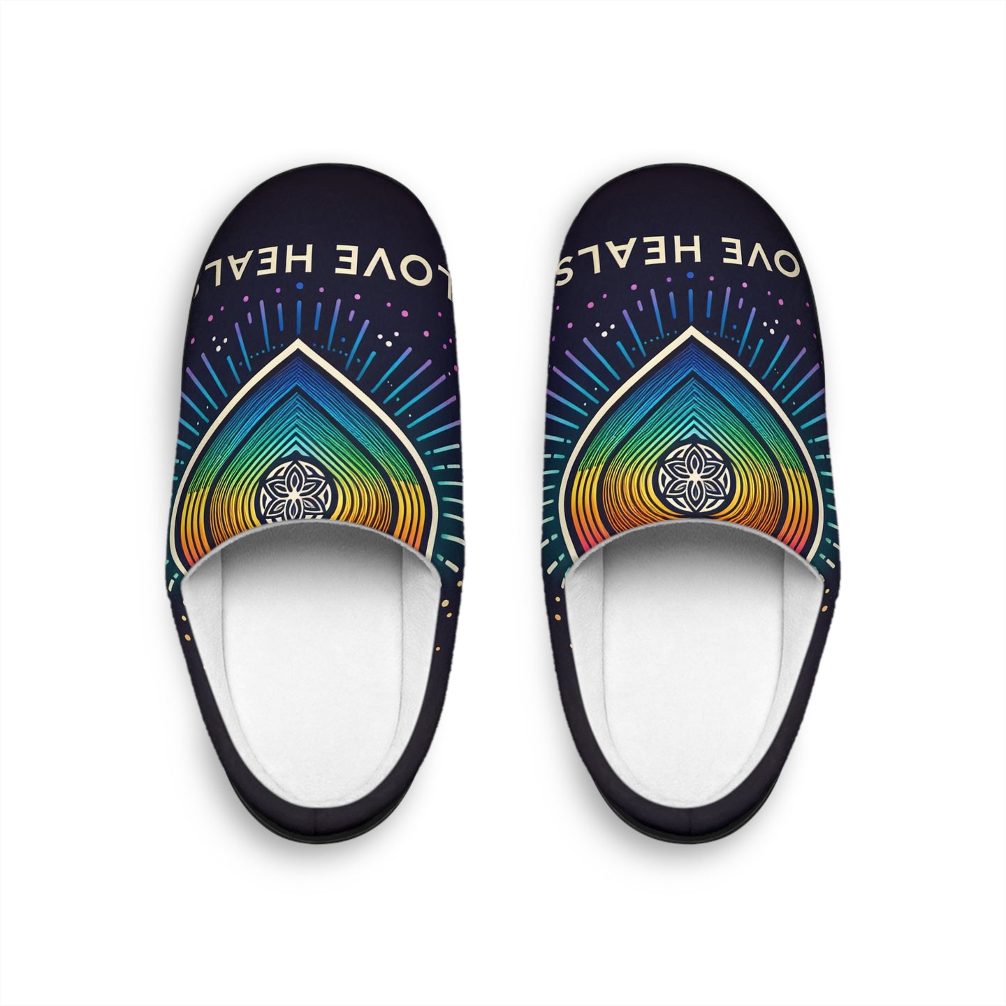 Cosmic Love Indoor Slippers for Women - Cozy & Stylish Home Footwear