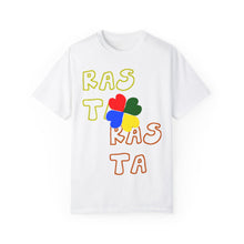 Load image into Gallery viewer, Rasta Love T-Shirt | Funky Unisex Tee for Festival Vibes, Casual Wear, Gift for Music Lovers, Pride Celebration, Summer Style

