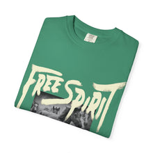 Load image into Gallery viewer, Free Spirit Unisex Garment-Dyed T-Shirt - Bohemian Style for Nature Lovers
