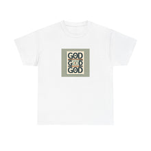 Load image into Gallery viewer, Inspirational Unisex Heavy Cotton Tee, Motivational Shirt, Faith-Based Apparel, Casual Outfit, Gift for Religious Celebrations
