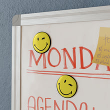Load image into Gallery viewer, Playful Smiley Face Button Magnets - Fun Home Decor &amp; Gifts (1 &amp; 10 pcs)
