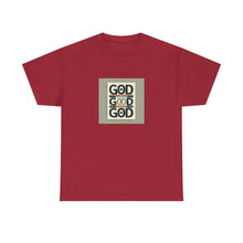 Load image into Gallery viewer, Inspirational Unisex Heavy Cotton Tee, Motivational Shirt, Faith-Based Apparel, Casual Outfit, Gift for Religious Celebrations
