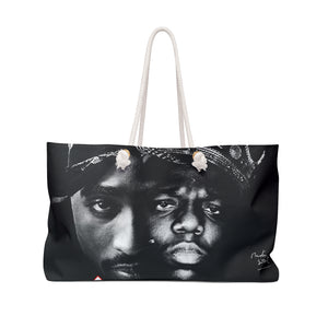 Urban Weekender Bag for Hip Hop Lovers | Travel Tote, Beach Bag, Gym Bag, Stylish Canvas Bag, Music Festival Essential