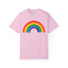 Load image into Gallery viewer, Rainbow Graphic Unisex T-Shirt - &quot;La Vie En Arc-en-Ciel&quot; Inspirational Tee
