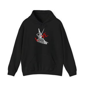 Love Ballet Unisex Hoodie, Cozy Dance Apparel, Gift for Dancers, Warm Sweatshirt, Perfect for Valentine's Day