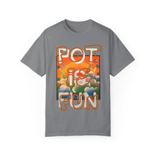 Load image into Gallery viewer, Fun Pot Unisex T-Shirt, Retro Graphic Tee, Gift for Cannabis Lovers, Summer Festival Wear, 420 Celebration Shirt

