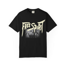 Load image into Gallery viewer, Free Spirit Unisex Garment-Dyed T-Shirt - Bohemian Style for Nature Lovers
