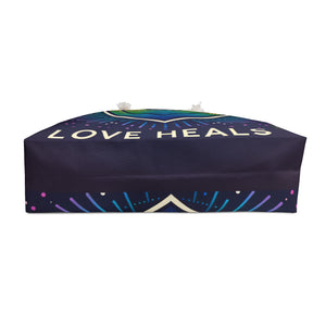 Vibrant Heart Weekender Bag – Perfect for Travel & Yoga Retreats