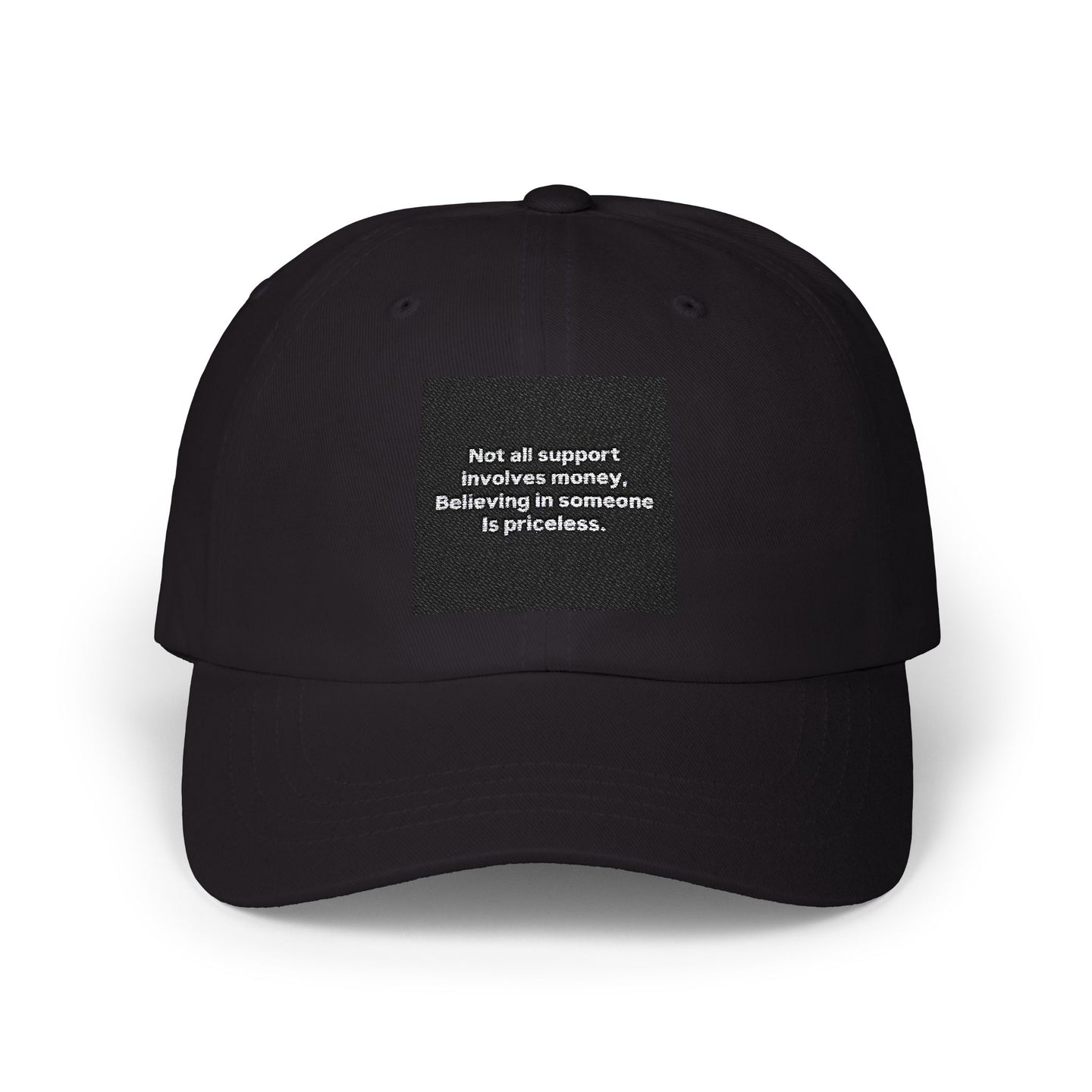 Embroidered Dad Cap, Vintage Dad Hat, Baseball Cap, Dad Gift, Classic Dad Cap, believing in someone is priceless