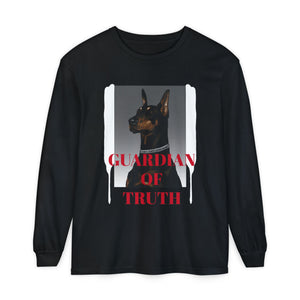 Guardian of Truth Unisex Long Sleeve T-Shirt - Dog Lover Apparel