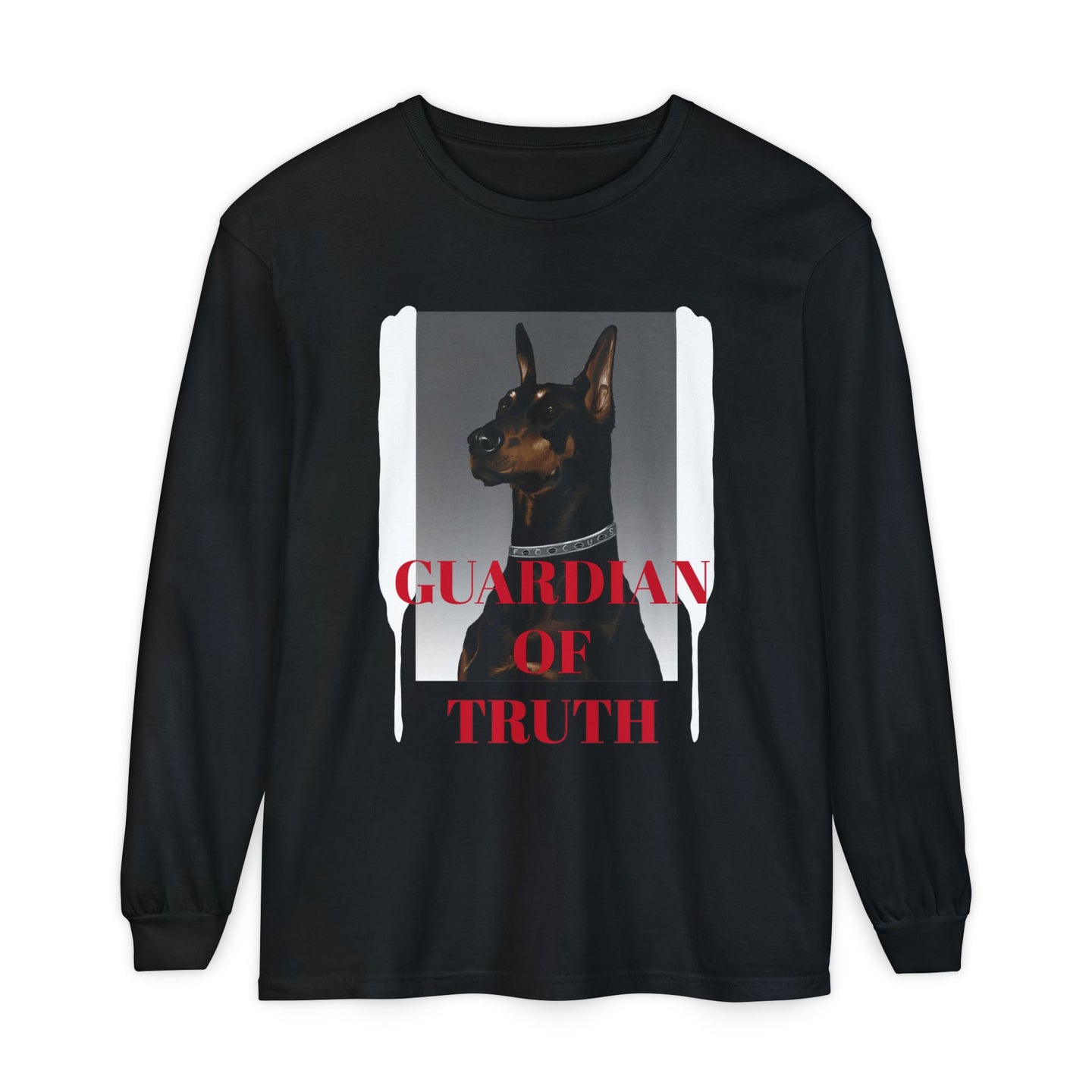 Guardian of Truth Unisex Long Sleeve T-Shirt - Dog Lover Apparel