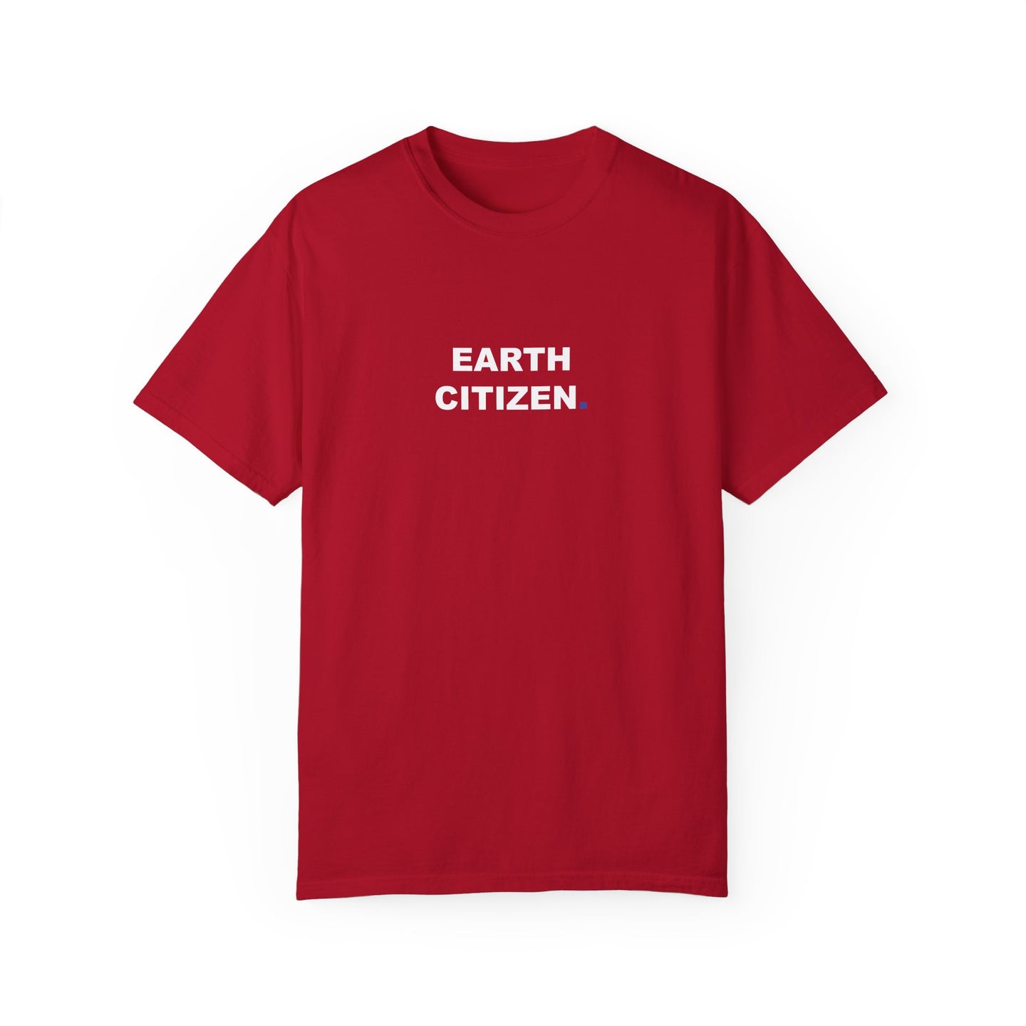 Earth Citizen Unisex T-shirt - Eco-Friendly Nature Lover Tee, Sustainable Clothing, Earth Day Gift, Hippie Boho Shirt, Environmental