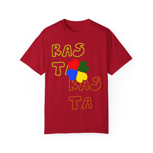 Rasta Love T-Shirt | Funky Unisex Tee for Festival Vibes, Casual Wear, Gift for Music Lovers, Pride Celebration, Summer Style