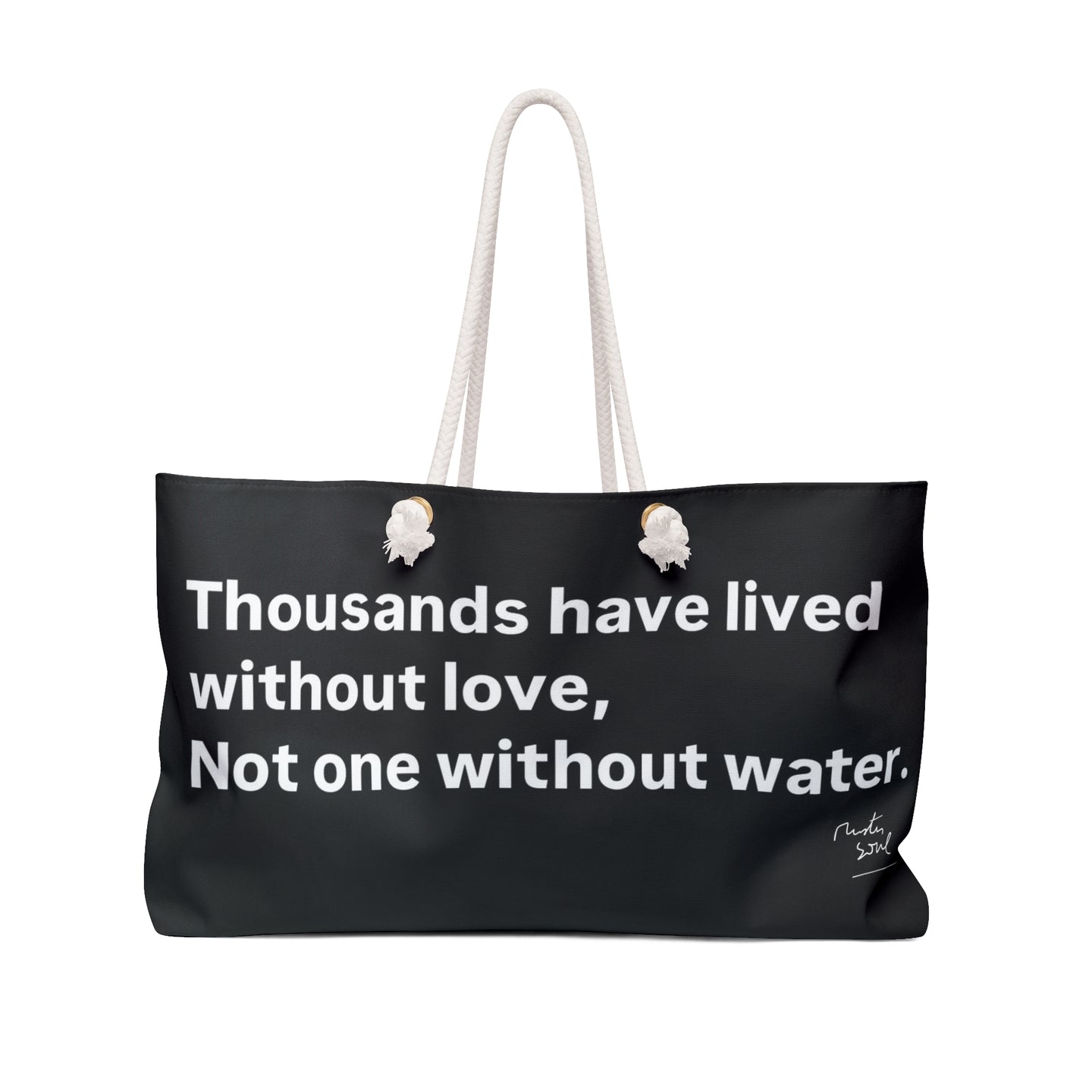 Inspirational Weekender Bag for Travel, Beach, Gym, Happy Vibes, Perfect Gift for Friends, Stylish Tote for Every Occasion