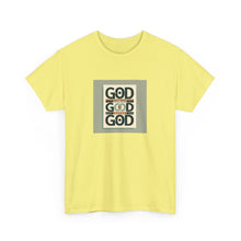 Load image into Gallery viewer, Inspirational Unisex Heavy Cotton Tee, Motivational Shirt, Faith-Based Apparel, Casual Outfit, Gift for Religious Celebrations
