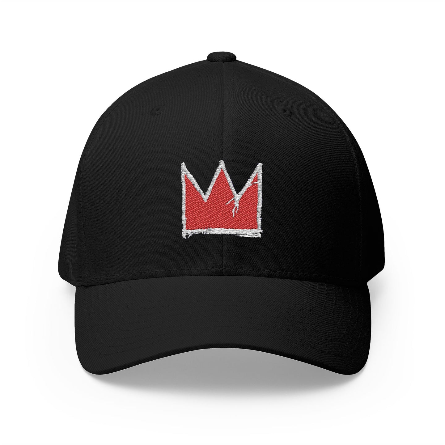 Camo Embroidered Cap - 'Crown' Design by Jean-Michel, Stylish & Versatile