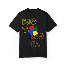 Load image into Gallery viewer, Rasta Love T-Shirt | Funky Unisex Tee for Festival Vibes, Casual Wear, Gift for Music Lovers, Pride Celebration, Summer Style

