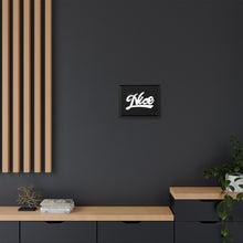 Load image into Gallery viewer, Framed Canvas Wall Art - &#39;Life is Nice&#39; Design
