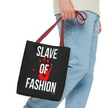 Load image into Gallery viewer, Bold Statement Tote Bag - &#39;Slave of Fashion&#39;
