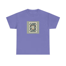 Load image into Gallery viewer, Inspirational Unisex Heavy Cotton Tee, Motivational Shirt, Faith-Based Apparel, Casual Outfit, Gift for Religious Celebrations
