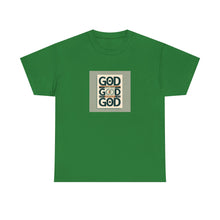 Load image into Gallery viewer, Inspirational Unisex Heavy Cotton Tee, Motivational Shirt, Faith-Based Apparel, Casual Outfit, Gift for Religious Celebrations
