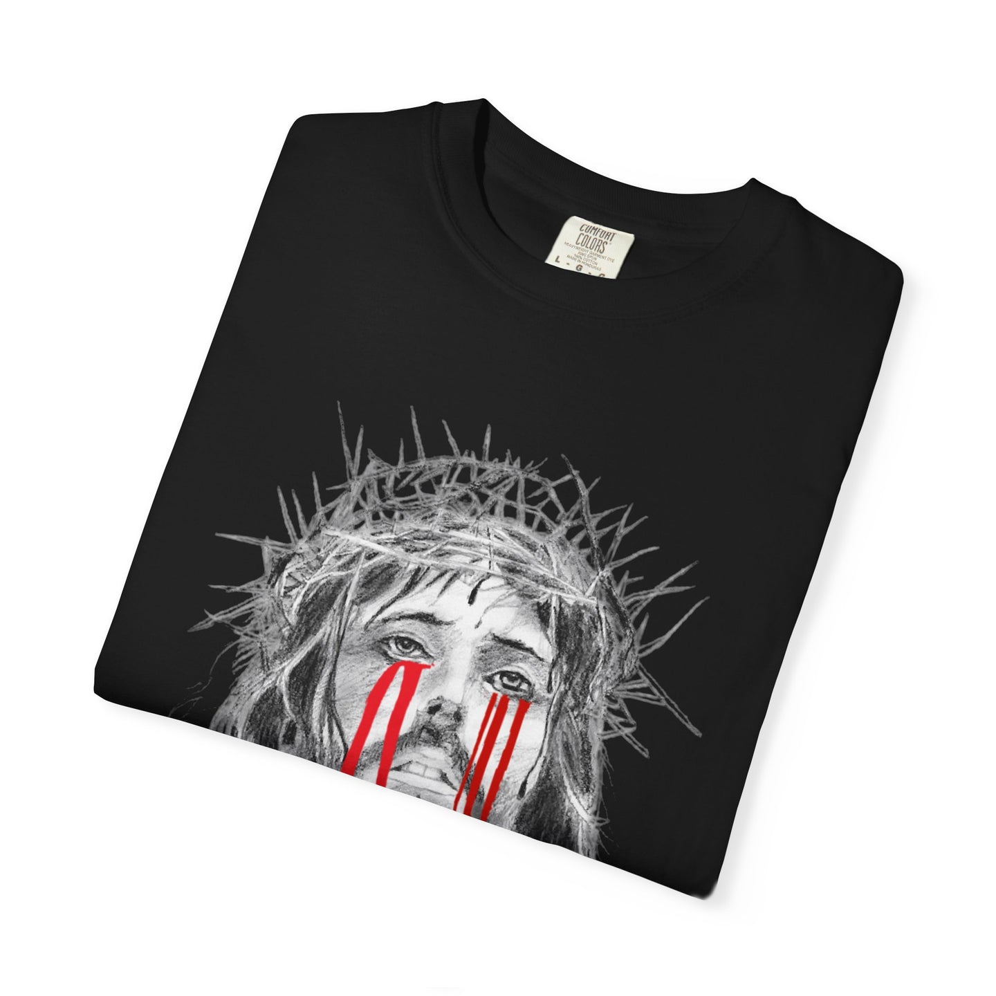 Jesus with Blood Tears Unisex T-shirt