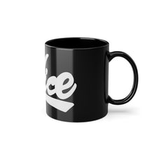 Load image into Gallery viewer, Stylish Black Coffee Mug - &quot;Life is Nice&quot; - 11oz Ceramic Cup for Daily Motivation

