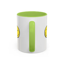 Load image into Gallery viewer, Mug - Happy Mind Happy Life Accent Coffee Mug (11, 15oz)
