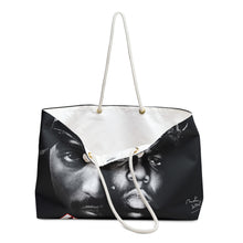 Load image into Gallery viewer, Urban Weekender Bag for Hip Hop Lovers | Travel Tote, Beach Bag, Gym Bag, Stylish Canvas Bag, Music Festival Essential
