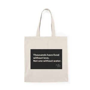 Eco-Friendly Tote Bag with Inspirational Quotes and Smiley Design | Perfect for Grocery Shopping, Beach Trips, and Everyday Use, Great Gift