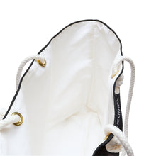Load image into Gallery viewer, Inspirational Weekender Bag - Shakespeare Quote &amp; Smiley Face Design
