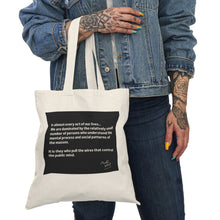 Load image into Gallery viewer, Eco-Friendly Tote Bag with Inspirational Quote &amp; Smile Design
