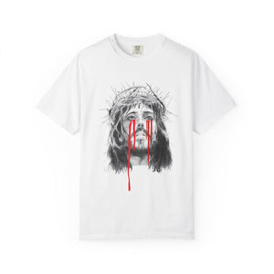 Jesus with Blood Tears Unisex T-shirt