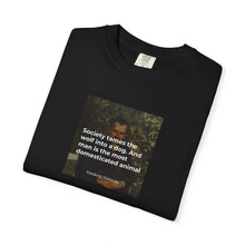 Load image into Gallery viewer, Unisex Graphic Tee - Blame Society Not God
