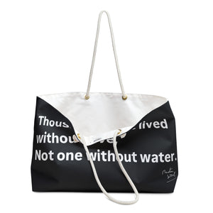 Inspirational Weekender Bag for Travel, Beach, Gym, Happy Vibes, Perfect Gift for Friends, Stylish Tote for Every Occasion